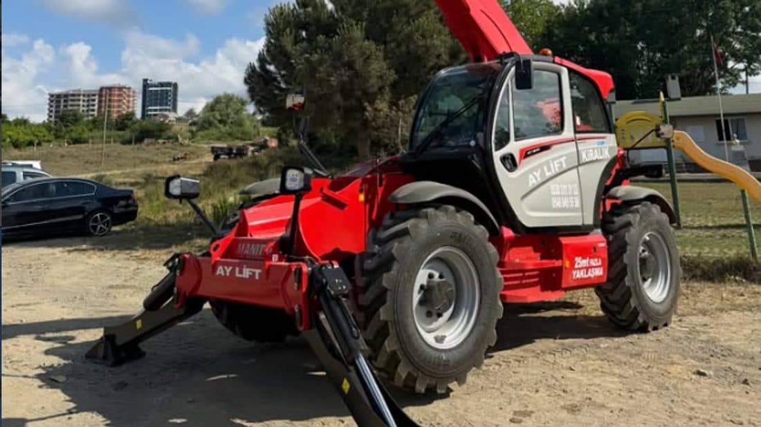Ay Lift Makina Manitou teleskopik yükleyici — Samsun